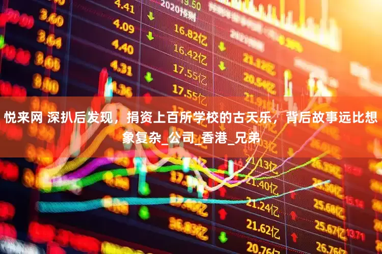 悦来网 深扒后发现，捐资上百所学校的古天乐，背后故事远比想象复杂_公司_香港_兄弟