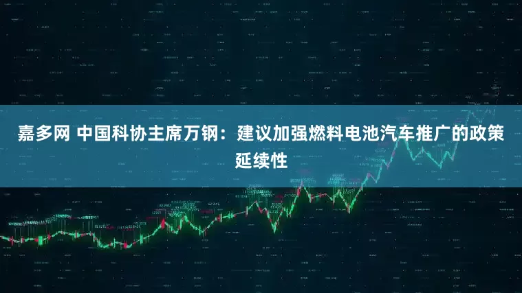 嘉多网 中国科协主席万钢：建议加强燃料电池汽车推广的政策延续性