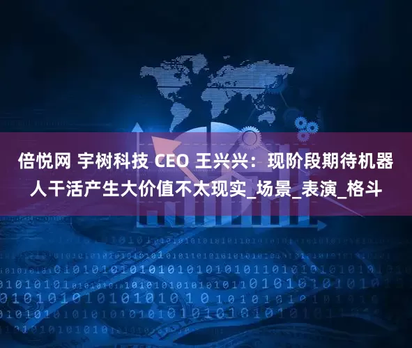 倍悦网 宇树科技 CEO 王兴兴：现阶段期待机器人干活产生大价值不太现实_场景_表演_格斗