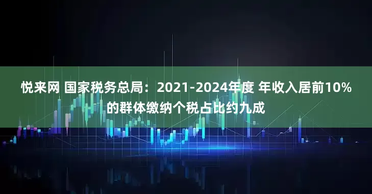 悦来网 国家税务总局：2021-2024年度 年收入居前10%的群体缴纳个税占比约九成